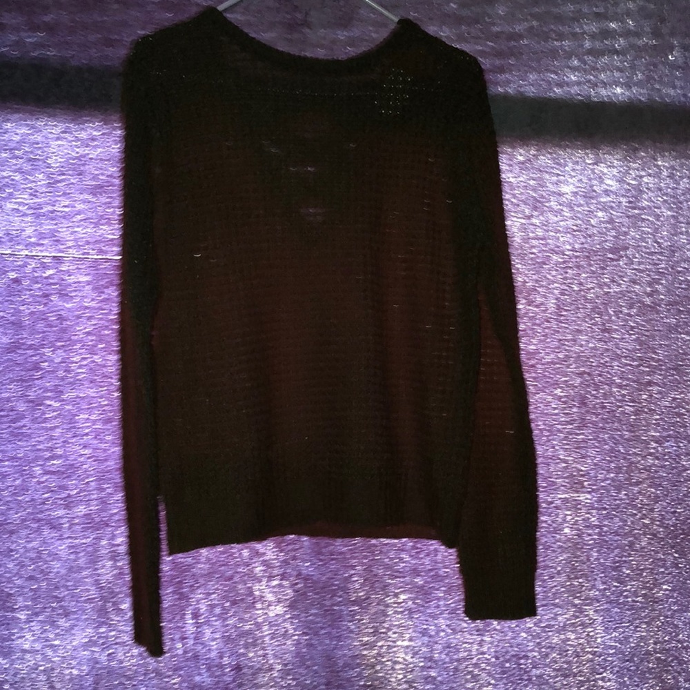 Long sleeve knitted shirt